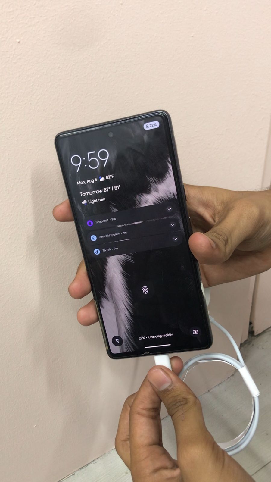 Google Pixel 30W Original Charger + Cable