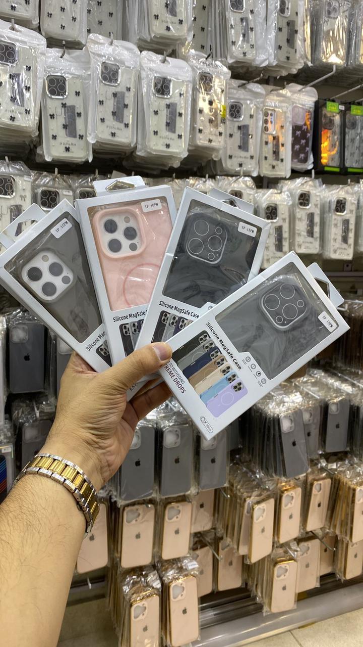 Silicon Magsafe Case with Box Packing