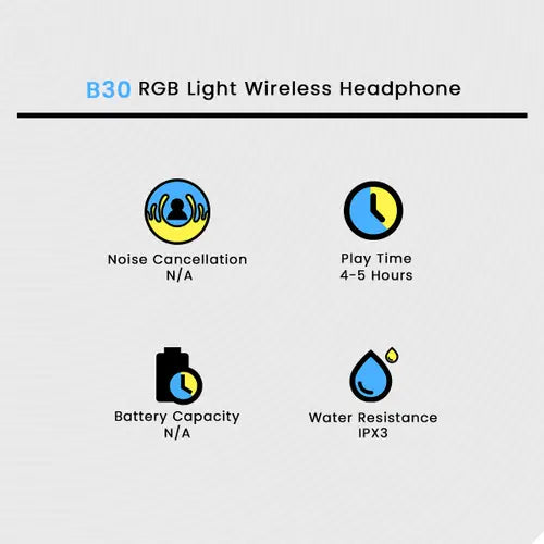 B30 Wireless Bluetooth Headphone