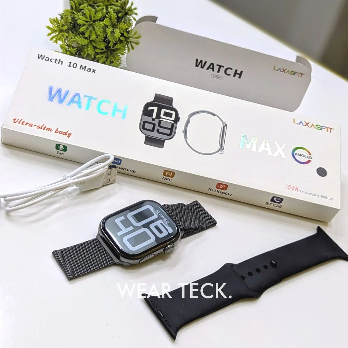 New Series 10 Watch 10 Max with Magnetic Chain Smart Watch