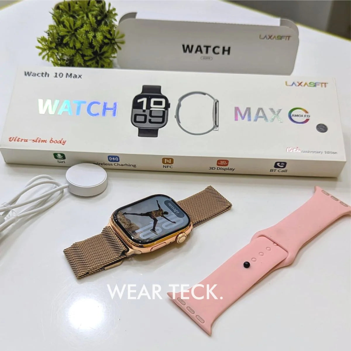 New Series 10 Watch 10 Max with Magnetic Chain Smart Watch