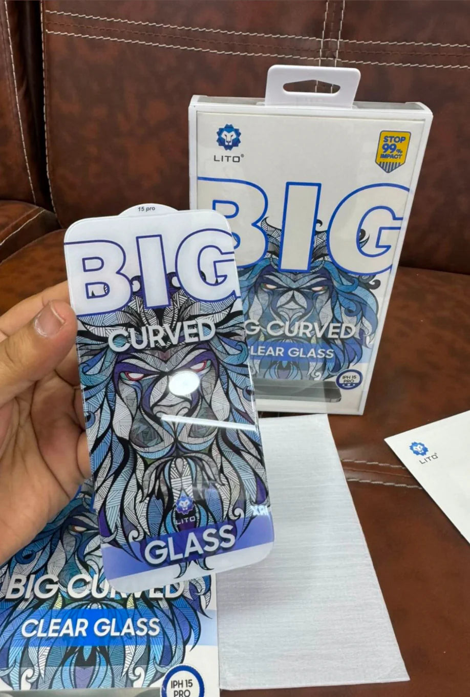 Lito Big Curved Glass (Borderless)