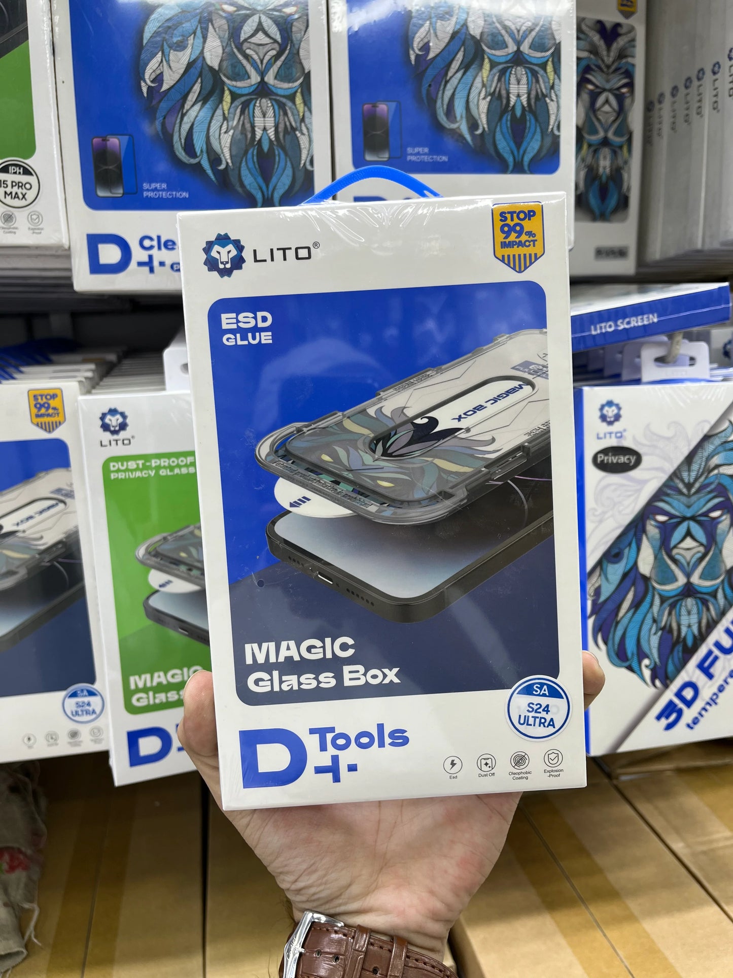 Lito Clear Glass with Magic Tool