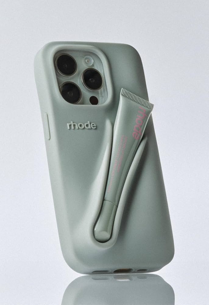 Lipgloss Silicone Mobile Case With Original Rhode Lipgloss