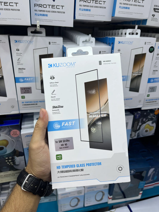 Kuzoom Tempered Glass S24 Ultra Clear/Privacy