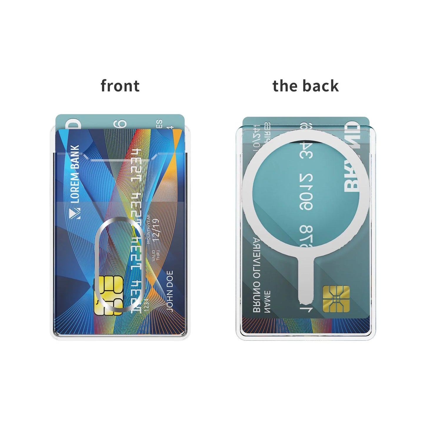 Crystal Clear MagSafe Wallet