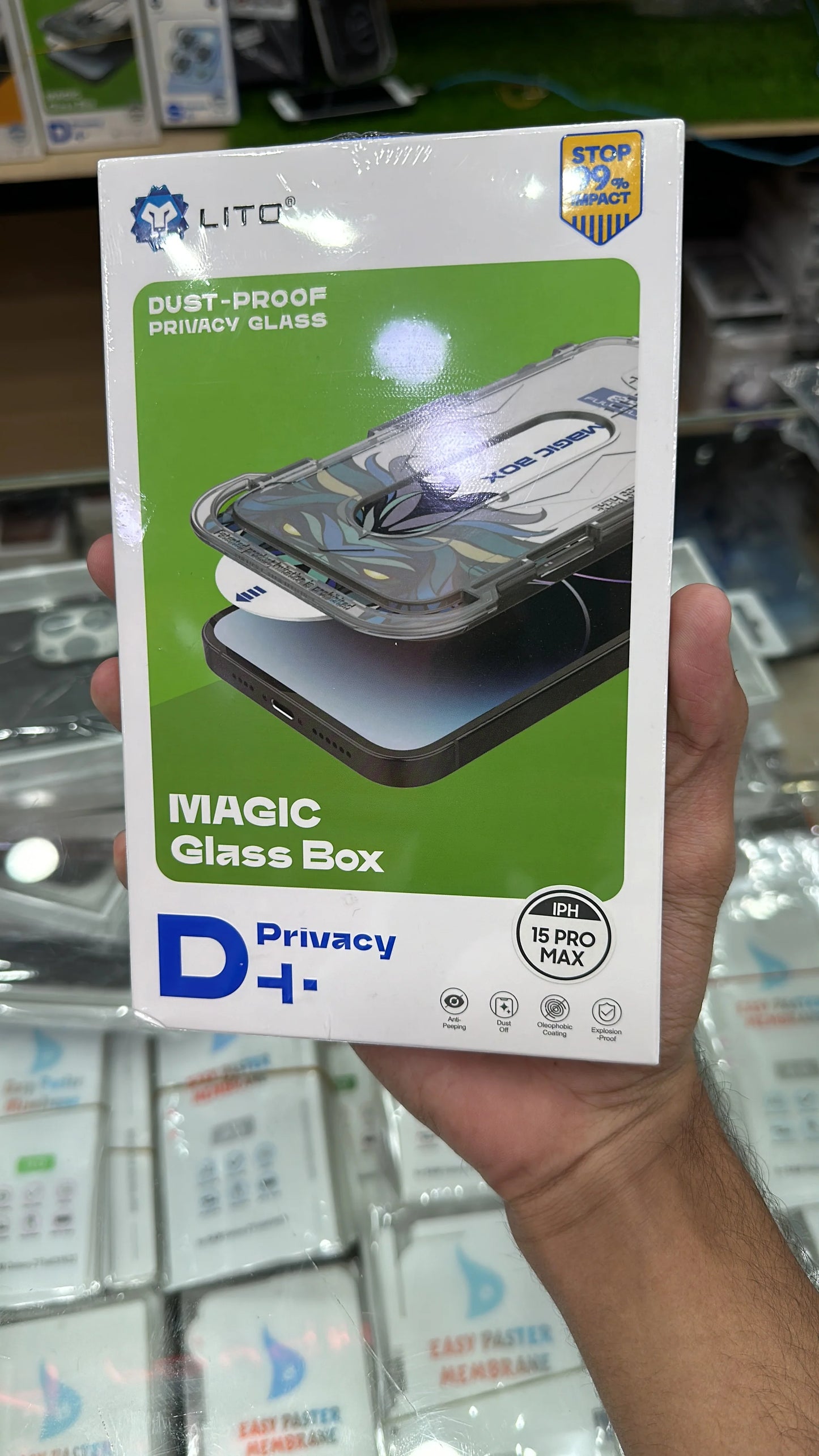 Lito Privacy Protector With Magic Tool