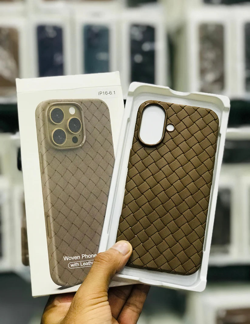 iPhone Woven Back Case