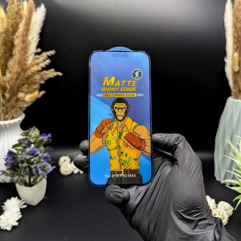 Matte Curved Edge Tempered Glass Protector