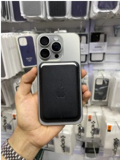 Leather Magsafe Animation iPhone Wallet High Quality