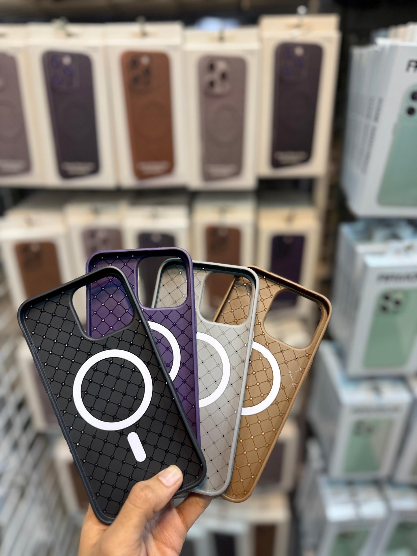 iPhone Woven Back Case