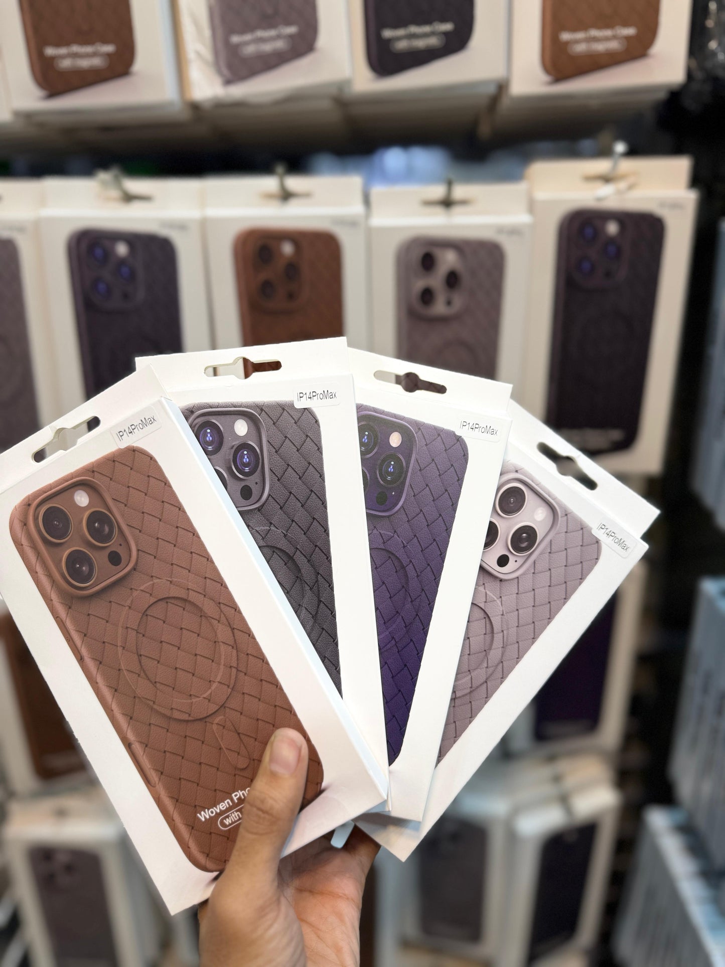 iPhone Woven Back Case