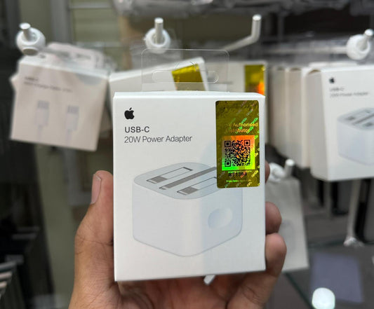 iPhone 20W 3-Pin Adapter + Lightning Cable