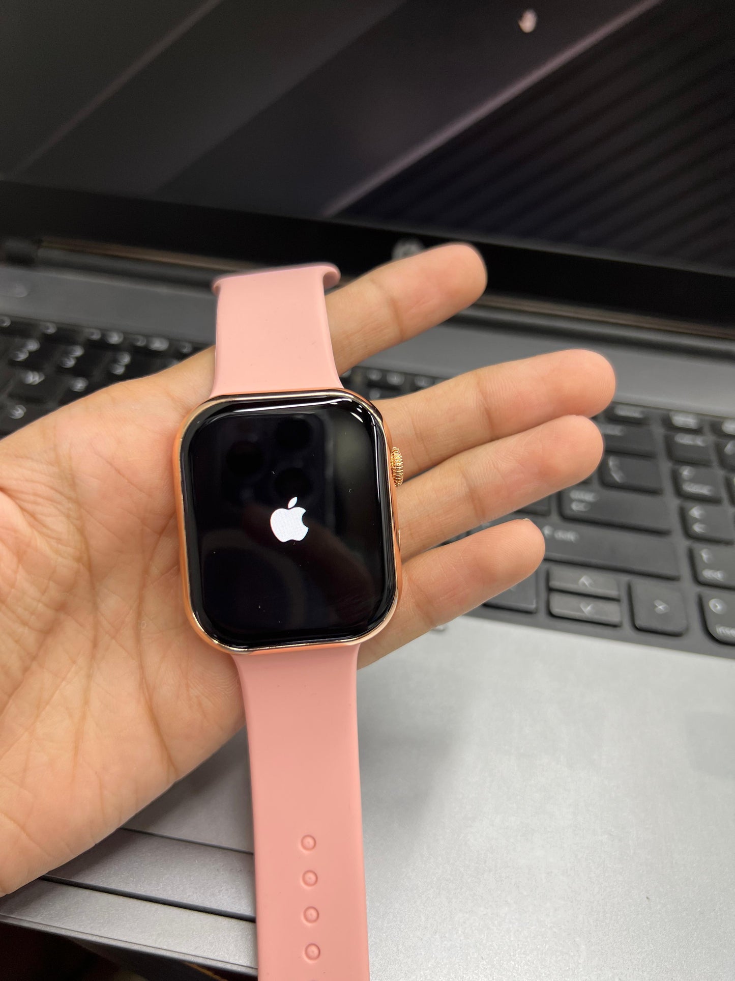 Apple Logo Series 10 Smart Watch